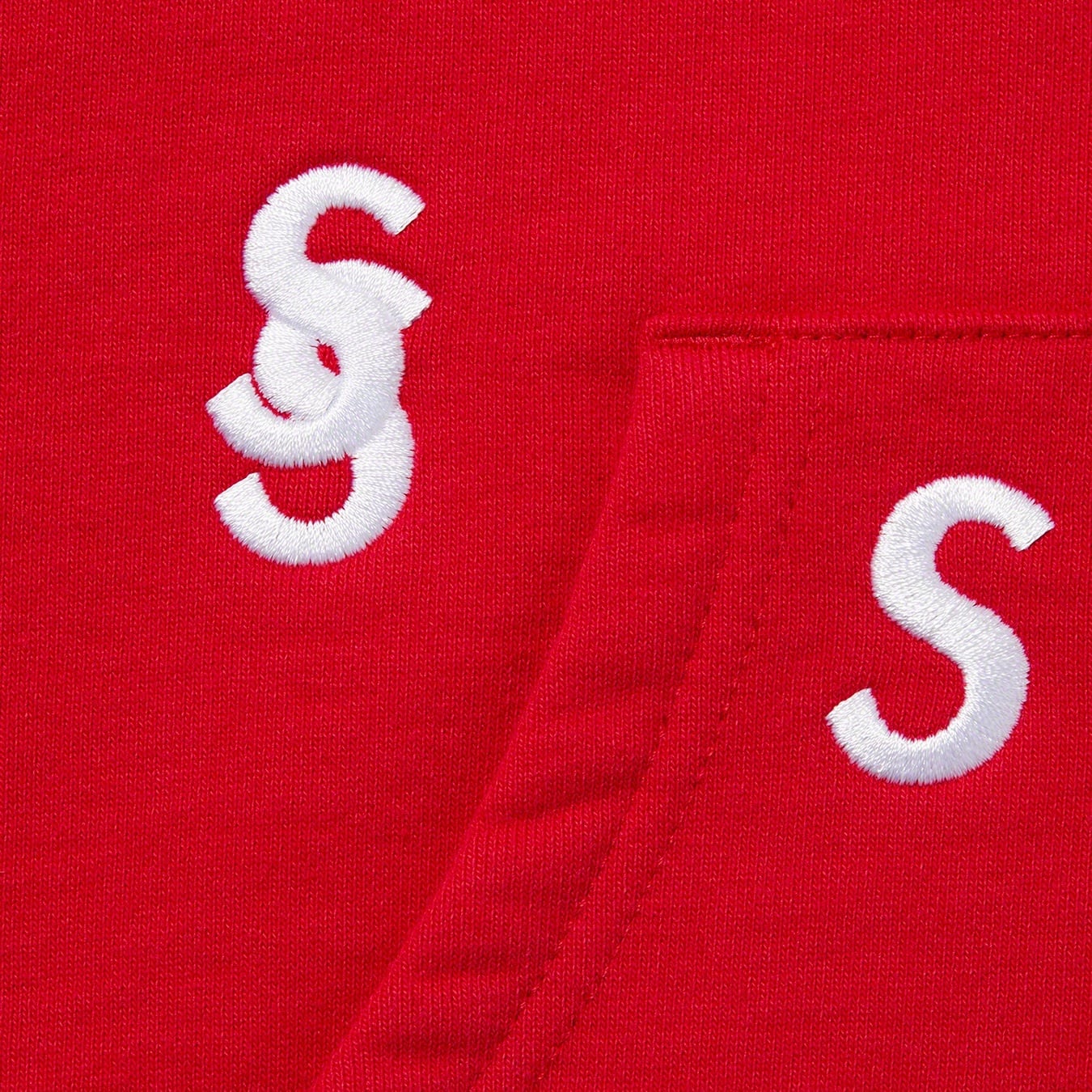 Embroidered S Hooded Sweatshirt view 9